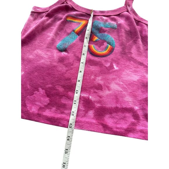 Y2K 75 Graphic Baby Cami Tank size Small - Picture 7 of 10